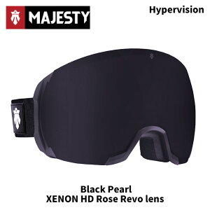 MAJESTY �}�W�F�X�e�B �S�[�O�� Hypervision black | black pearl+ XENON HD rose revo spare lens 24-25 ���f��