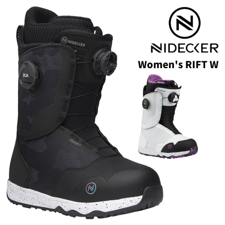 楽天市場】NIDECKER ナイデッカー スノーボード ブーツ RIFT W 24-25 