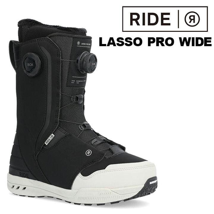 楽天市場】RIDE ライド スノーボード ブーツ LASSO PRO WIDE 24-25 