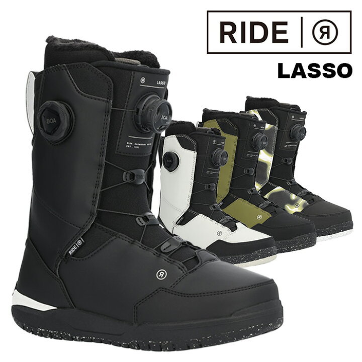 楽天市場】RIDE ライド スノーボード ブーツ LASSO 24-25 モデル MENS 