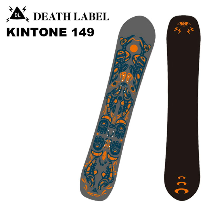 楽天市場】DEATHLABEL デスレーベル スノーボード 板 KINTONE 149 24  