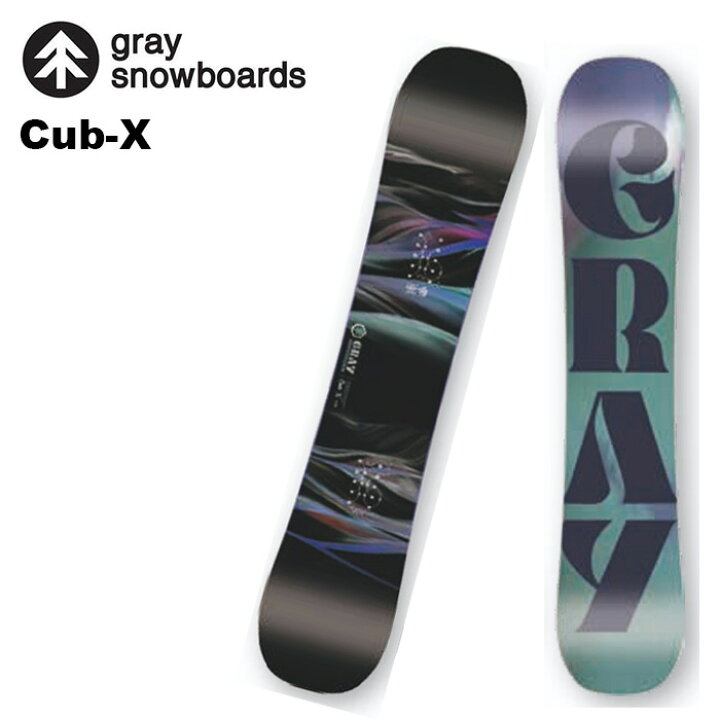 楽天市場】GRAY グレイ スノーボード 板 Cub-X【HILL】 24-25 モデル 