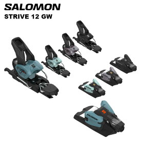 SALOMON サロモン ビンディング STRIVE 12 GW（解放値 4-12） 24-25 モデル 【単品販売不可】