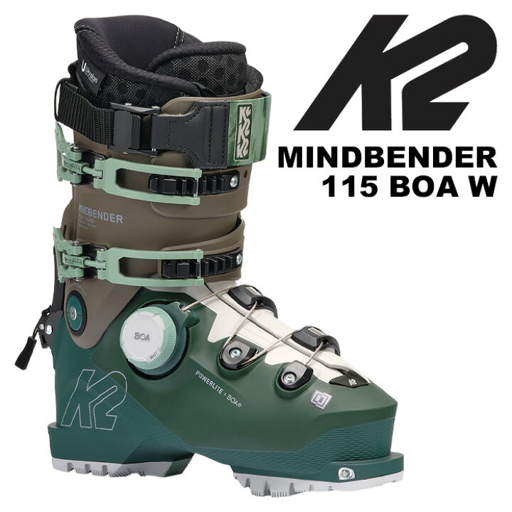 楽天市場】K2 ケーツー スキーブーツ MINDBENDER 115 BOA W 24-25 