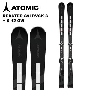 ATOMIC アトミック スキー板 REDSTER S9i REVOSHOCK S + X 12 GW ビンディングセット 24-25 モデル
