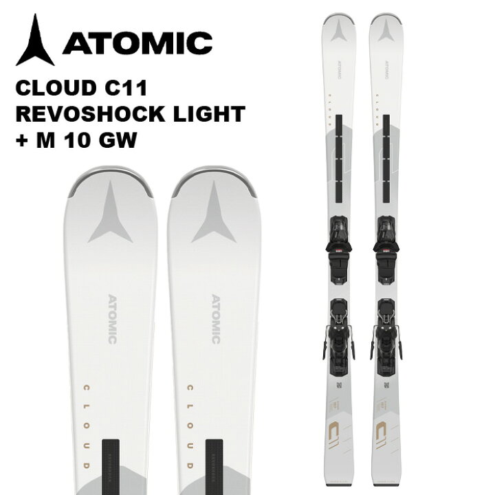 楽天市場】ATOMIC アトミック スキー板 CLOUD C11 REVOSHOCK LIGHT + M  