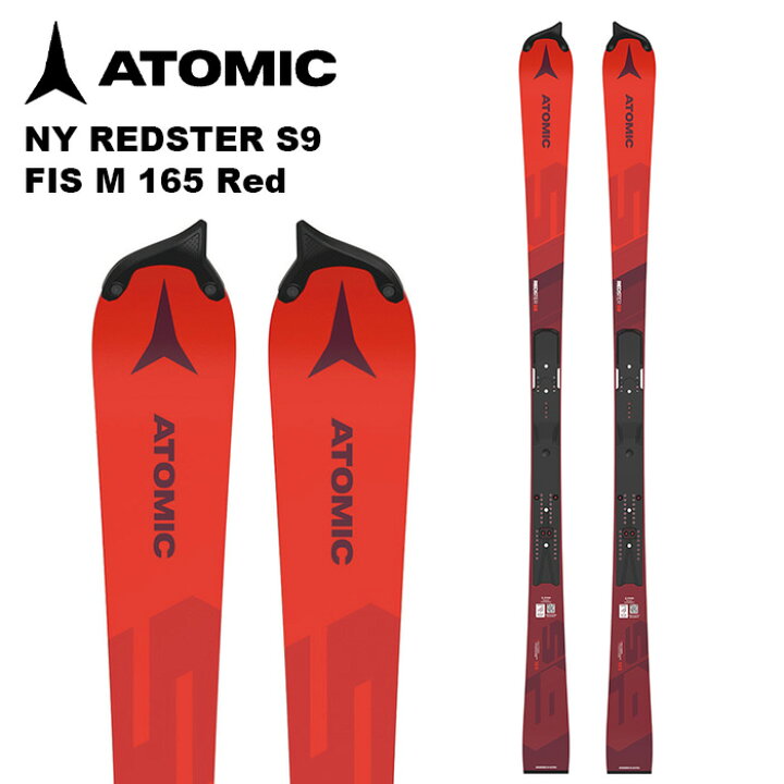 楽天市場】ATOMIC アトミック スキー板 REDSTER S9 FIS M 165 Red 板 