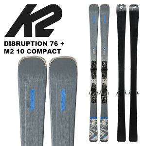 K2 �P�[�c�[ �X�L�[�� DISRUPTION 76 + M2 10 Quikclik �r���f�B���O�Z�b�g 24-25 ���f��