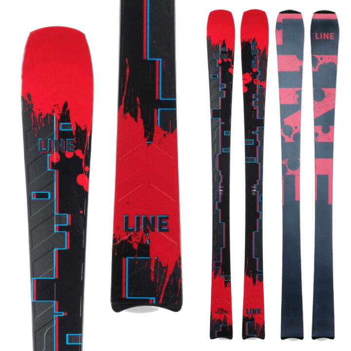 楽天市場】LINE ライン スキー板 BLADE 板単品 24-25 モデル : F.JANCK 