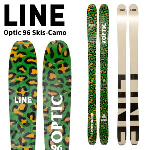 LINE ライン スキー板 OPTIC 96 CAMO 板単品 24-25モデル