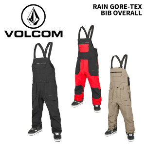VOLCOM �{���R�� �E�F�A RAIN GORE-TEX BIB OVERALL 24-25(2025)���f�� �p���c