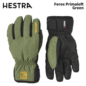 y32990-850zHESTRA wXg O[u Ferox Primaloft Green 24-25 f