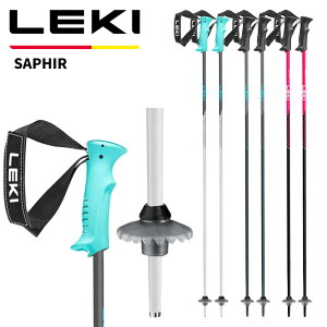 LEKI ���L �|�[�� �X�g�b�N SAPHIR 25-26 ���f�� ���f�B�[�X