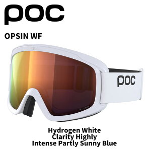 POC ポック ゴーグル OPSIN WF / Hydrogen White / Clarity Highly Intense / Partly Sunny Blue / 40861 25-26モデル 【返品交換不可商品】