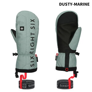 686 シックスエイトシックス グローブ MEN'S TEAM MERINO MITT 25-26モデル M2WGLV107