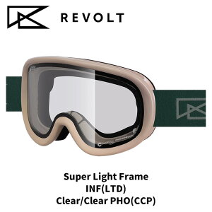 REVOLT ���{���g �S�[�O�� Super Light Frame INF(LTD) Clear/Clear PHO(CCP) 25-26���f��