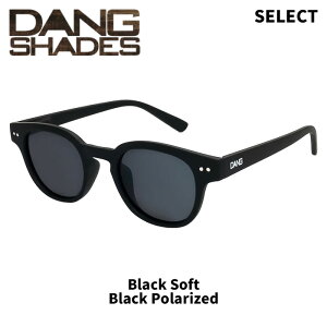 �yvidg00429�zDANG SHADES �T���O���X SELECT Black Soft × Black Polarized �y�ԕi�����s���i�z