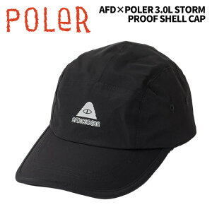 POLER �|�[���[ �L���b�v AFD×POLER 3.0L STORM PROOF SHELL CAP 25-26���f��