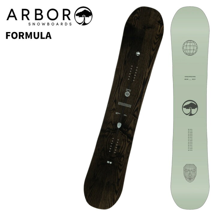 楽天市場】ARBOR アーバー スノーボード 板 FORMULA 25-26 モデル : F 