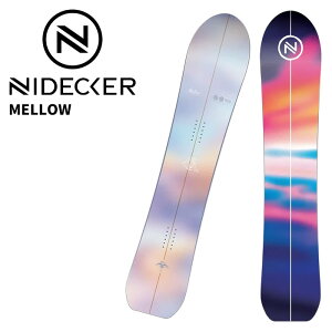 NIDECKER iCfbJ[ Xm[{[h  MELLOW 25-26 f
