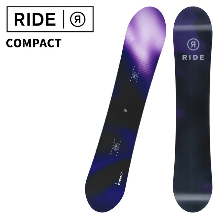 楽天市場】RIDE ライド スノーボード 板 COMPACT 25-26 モデル : F 