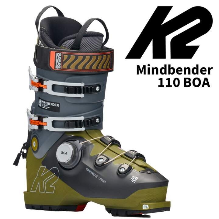 楽天市場】K2 ケーツー スキーブーツ Mindbender 110 BOA 25-26 モデル 