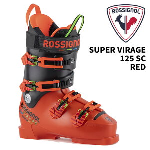 ROSSIGNOL Vj[ XL[u[c SUPER VIRAGE 125 SC - RED 25-26 f