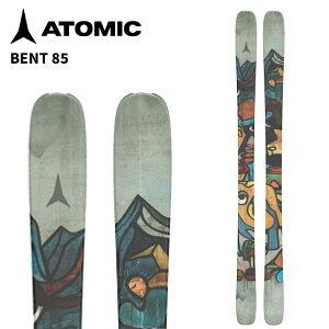 ATOMIC アトミック スキー板 BENT 85 板単品 25-26 モデル