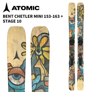 ATOMIC Ag~bN XL[ BENT CHETLER MINI 153-163 + STAGE 10 rfBOZbg 25-26 f LbY