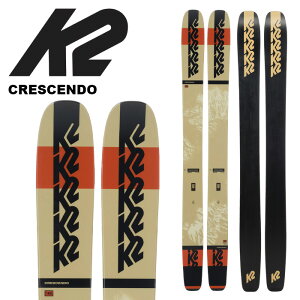 K2 �P�[�c�[ �X�L�[�� CRESCENDO �P�i 25-26 ���f��