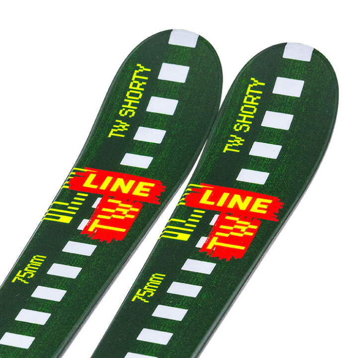 楽天市場】LINE ライン スキー板 TOM WALLISCH SHORTY 板単品 25-26 