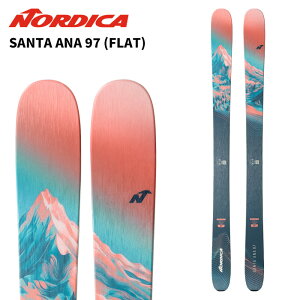 NORDICA mfBJ XL[ SANTA ANA 97 (FLAT) SALMON/TURQUOISE/NAVY Pi 25-26 f fB[X p