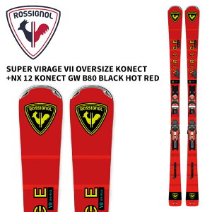 ROSSIGNOL Vj[ XL[ SUPER VIRAGE VII OVERSIZE KONECT + NX 12 KONECT GW rfBOZbg 25-26 f
