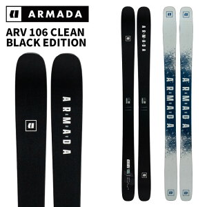 ARMADA アルマダ スキー板 ARV 106 CLEAN BLACK EDITION 板単品 25-26 モデル