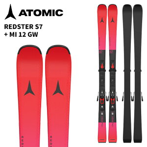 ATOMIC �A�g�~�b�N �X�L�[�� REDSTER S7 + MI 12 GW �r���f�B���O�Z�b�g 25-26 ���f��