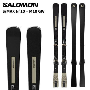 SALOMON �T������ �X�L�[�� S/MAX N°10 + M10 GW �r���f�B���O�Z�b�g 25-26���f�� ���f�B�[�X �����p