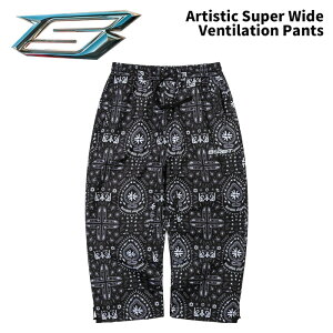 BSRABBIT �r�G�X���r�b�g �E�F�A Artistic Super Wide Ventilation Pants 25-26���f�� �p���c
