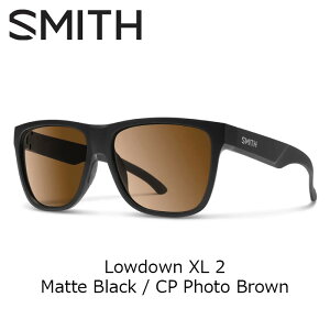 SMITH �X�~�X �T���O���X Lowdown XL 2 / Matte Black / CP Photo Brown 26-27���f�� �y�ԕi�����s���i�z