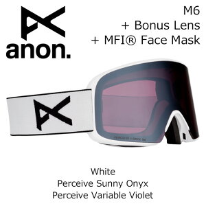 ANON �A�m�� �S�[�O�� M6 White/Perceive Sunny Onyx 26-27���f��