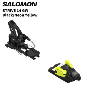 SALOMON �T������ �r���f�B���O STRIVE 14 GW Black/Neon Yellow �i����l 5.0-14.0�j 26-27���f�� �y�P�i�̔��s�z