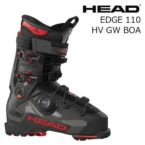 HEAD �w�b�h �X�L�[�u�[�c EDGE 110 HV GW BOA ANTHRACITE-RED 26-27���f��
