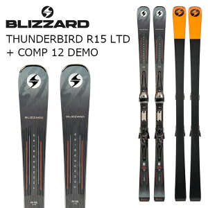 BLIZZARD �u���U�[�h �X�L�[�� BLIZZARD THUNDERBIRD R15 LTD + COMP 12 DEMO �r���f�B���O�Z�b�g 26-27���f��