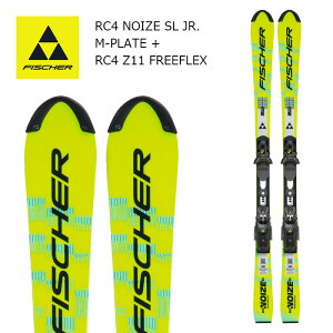 FISCHER �t�B�b�V���[ �X�L�[�� RC4 NOIZE SL JR. M-PLATE (140-150) + RC4 Z11 FREEFLEX �r���f�B���O�Z�b�g 26-27���f�� �W���j�A