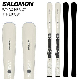 �y�����p�zSALOMON �T������ �X�L�[�� S/MAX N°6 XT + M10 GW �r���f�B���O�Z�b�g 26-27���f�� ���f�B�[�X�@L45417500+