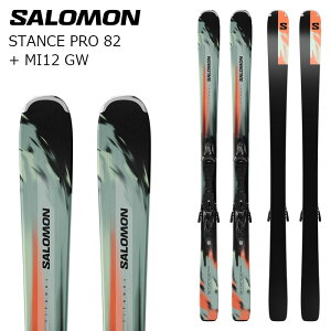 SALOMON �T������ �X�L�[�� STANCE PRO 82 + MI12 GW �r���f�B���O�Z�b�g 26-27���f��