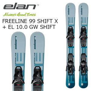 ELAN �G���� �X�L�[�� FREELINE 99 SHIFT X + EL 10.0 GW SHIFT �r���f�B���O�Z�b�g 26-27���f��