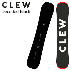 CLEW �N�����[ �X�m�[�{�[�h �� Decoded Black