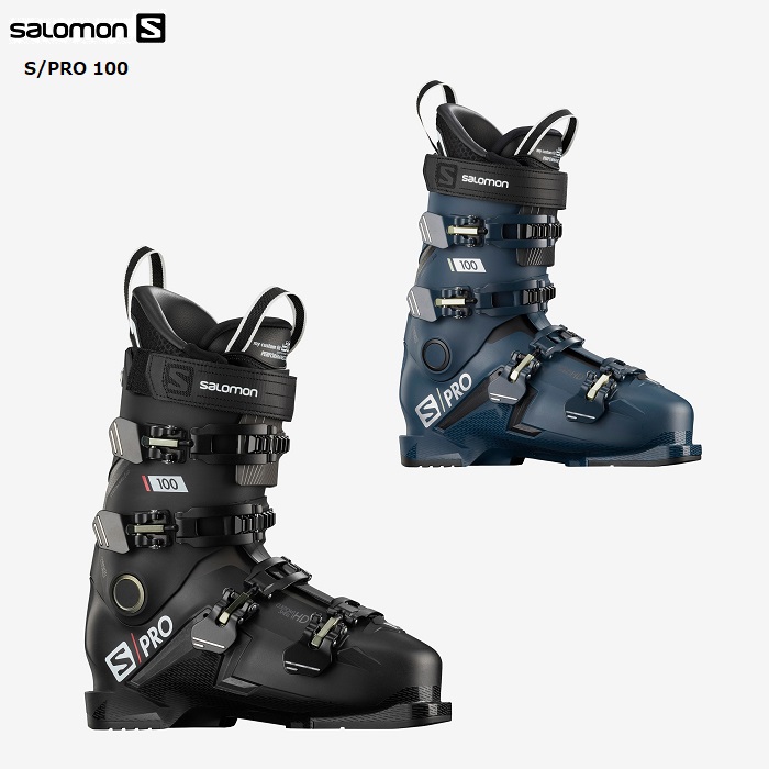 SALOMON サロモン 海外輸入 スキーブーツ メーカー在庫限り品 S PRO 旧モデル 21モデル〉 100 〈20