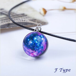 楽天市場 ネックレス ユニバーサルデザインネックレスペンダント プレゼント 宇宙 レジン 星 ギャラクシー 宇宙柄 母の日 ストール専門 Fjg