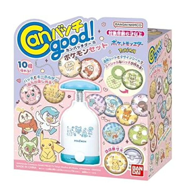 バンダイ Canバッチ good! ポケモンセット